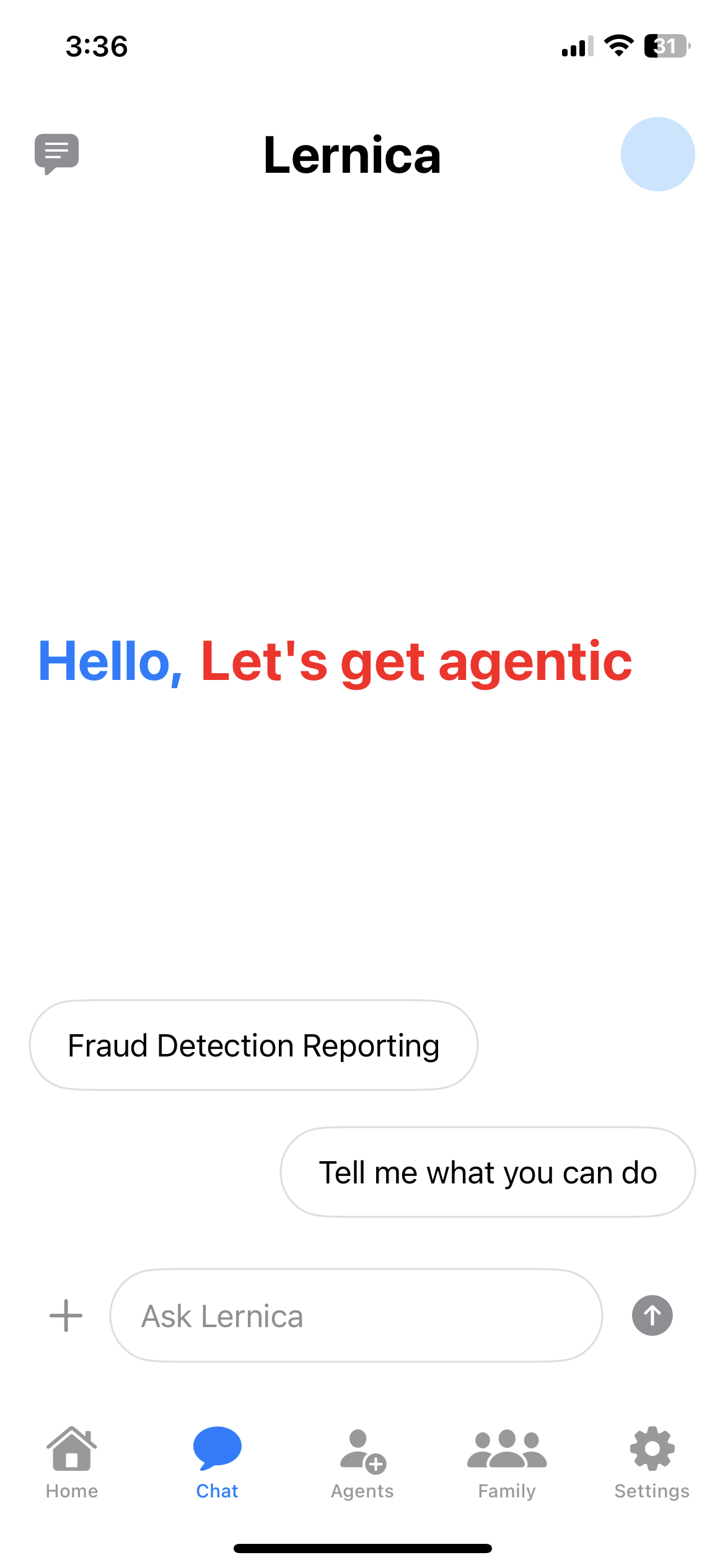 Lernica App Screen